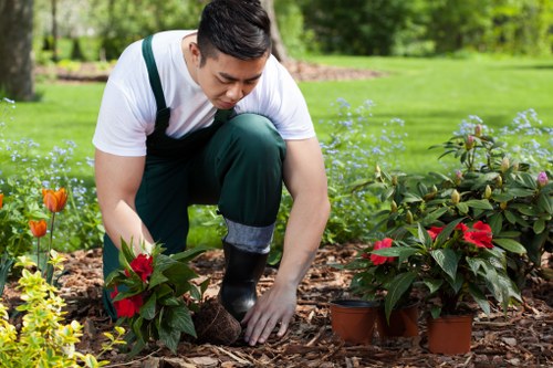 Payment and invoice terms for a professional garden maintenance service